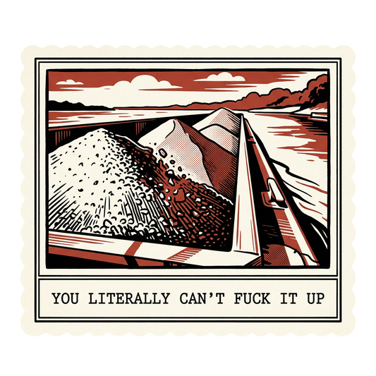 You literally can’t fuck it up