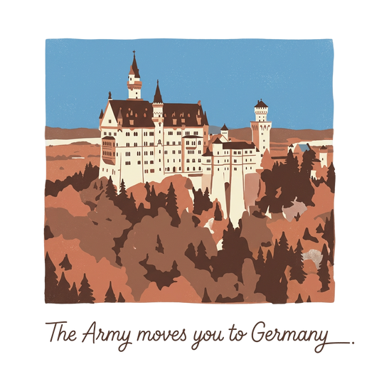 The Army moves you to Germany
