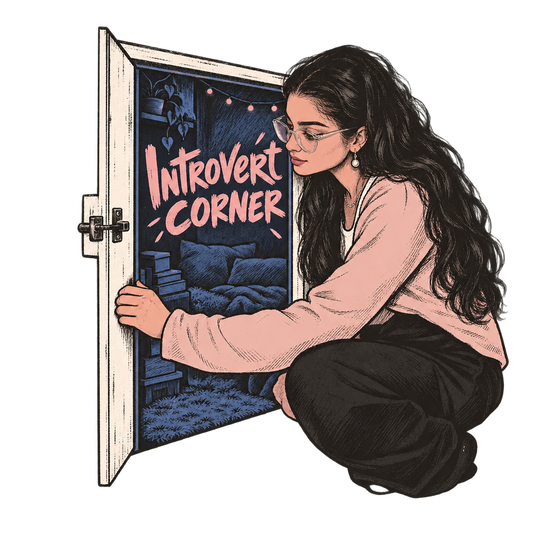 Introvert Corner Door Opening