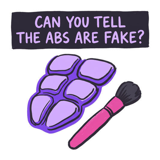 Can You Tell The Abs Are Fake?