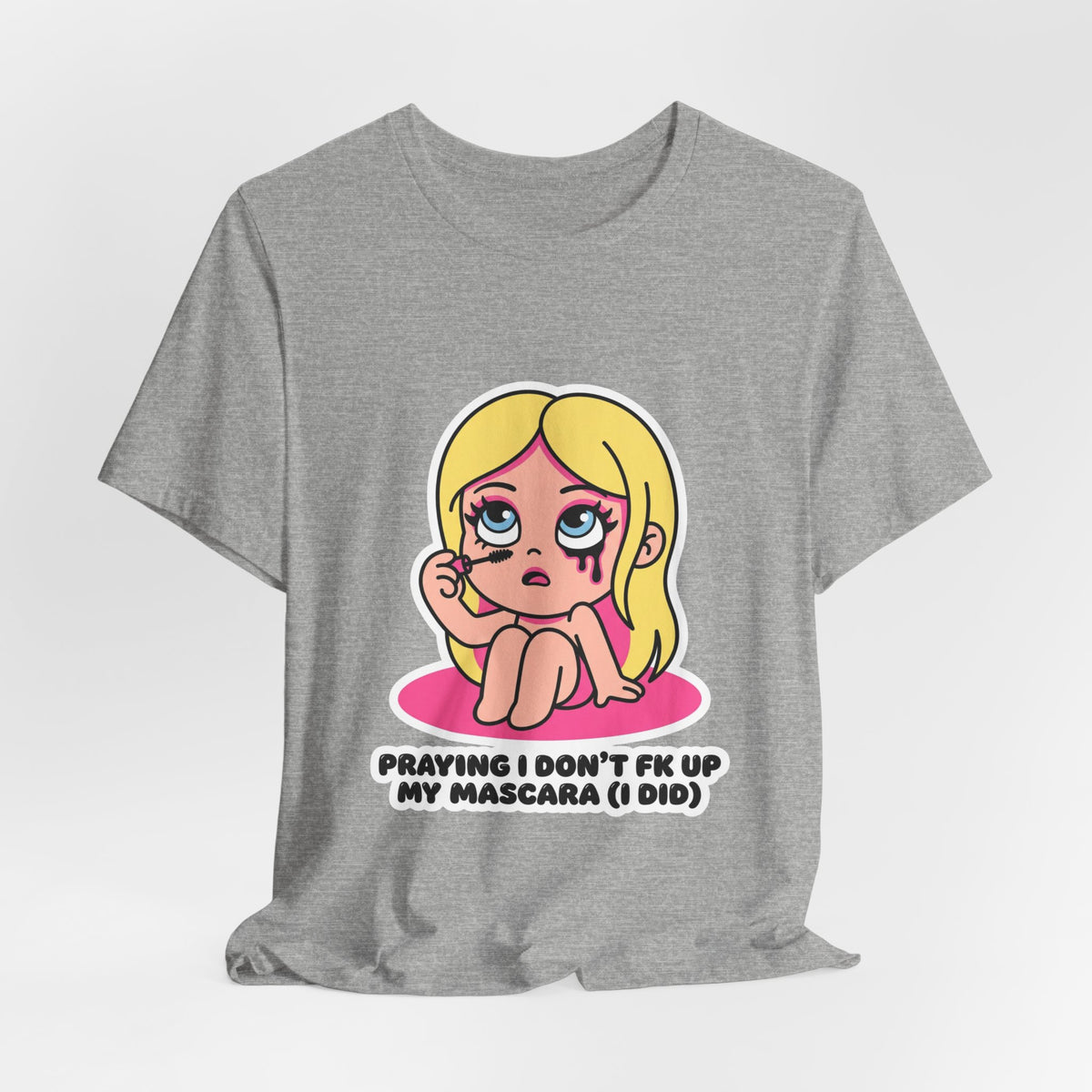 praying i don't fk up my mascara (i did)