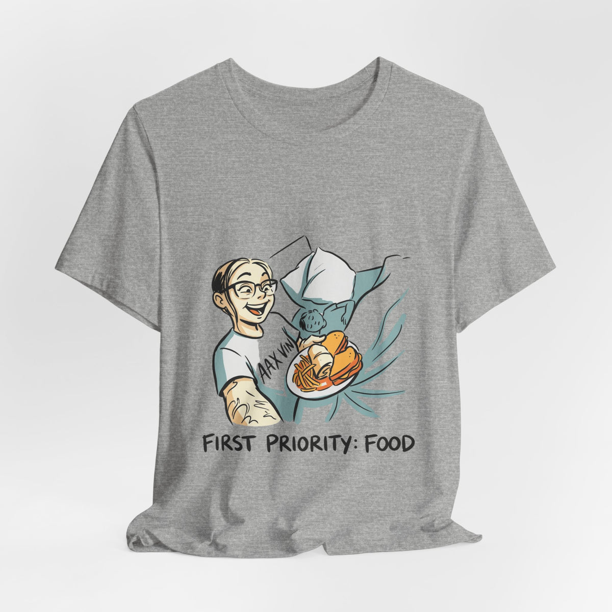 first priority: food