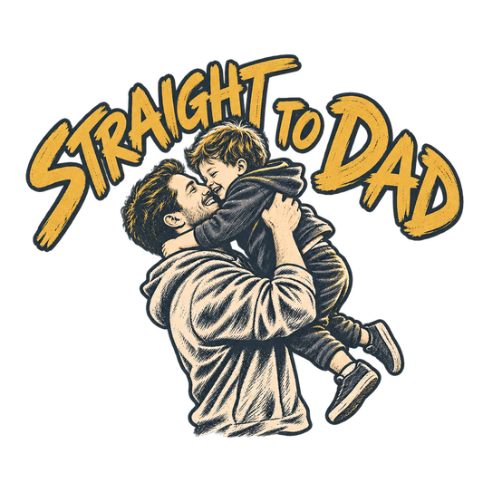 Straight to Dad Hug