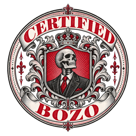Certified Bozo Official Seal