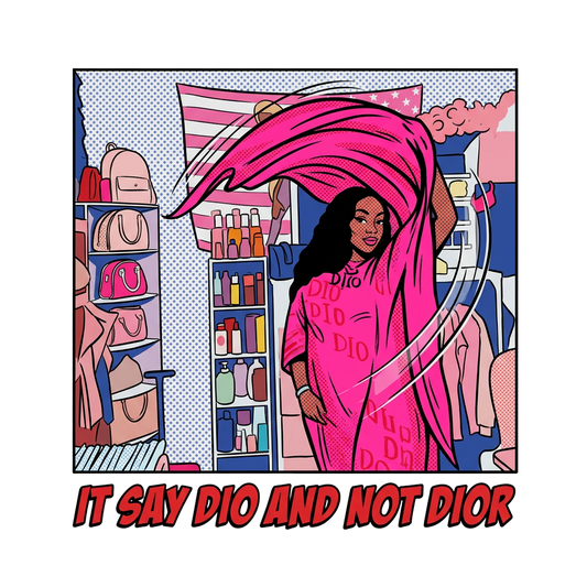 it say dio and not dior
