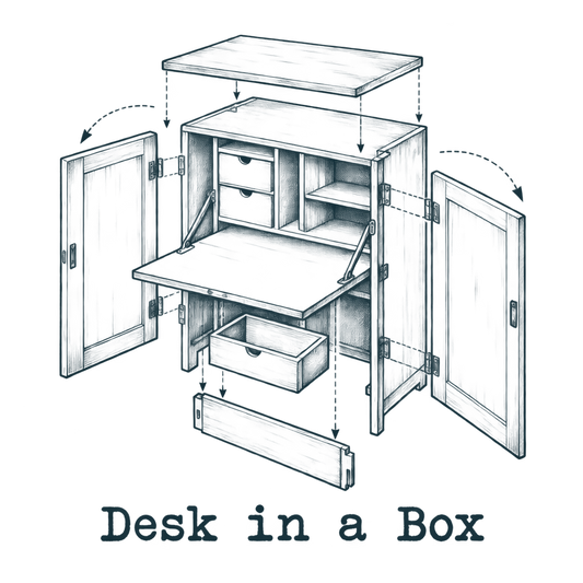 Desk in a Box Blueprint