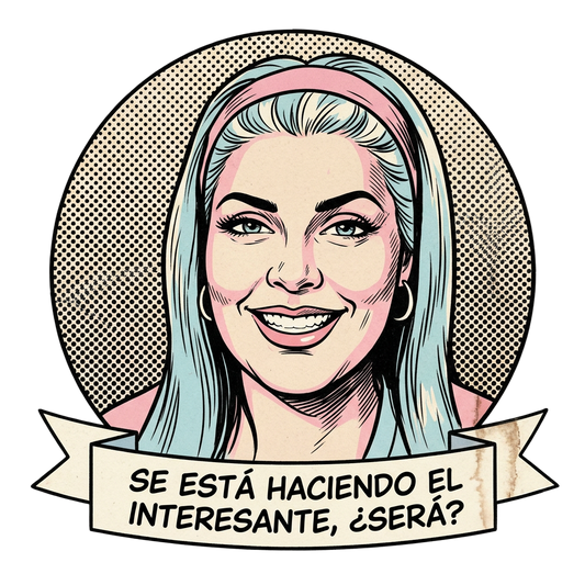 Se está haciendo el interesante, ¿será?