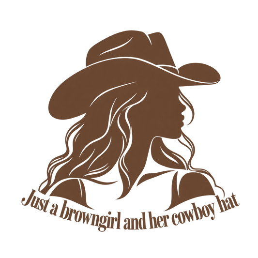 Browngirl and Her Cowboy Hat