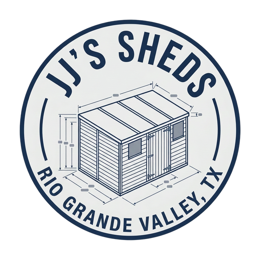 JJ's Sheds Rio Grande Valley Badge
