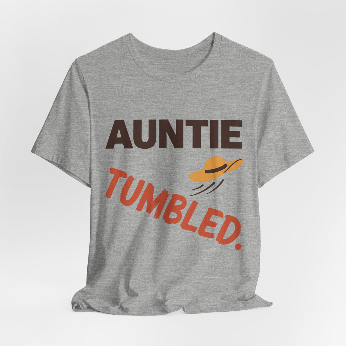 Auntie tumbled.