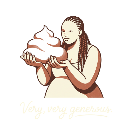 Very, very generous.