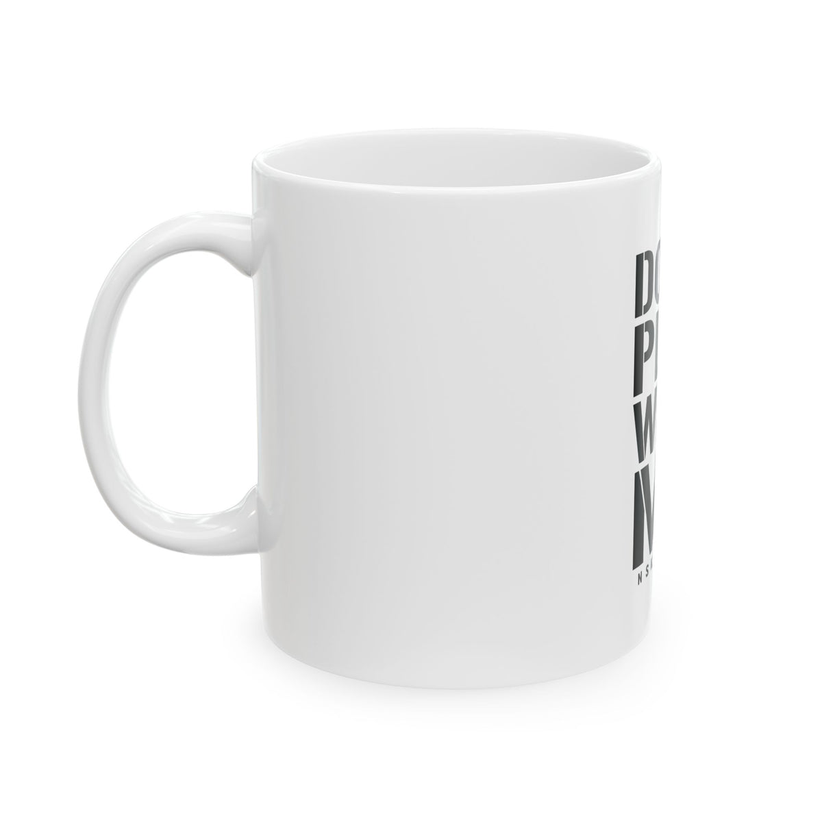 Don't Play With Me - Stencil (Mug)