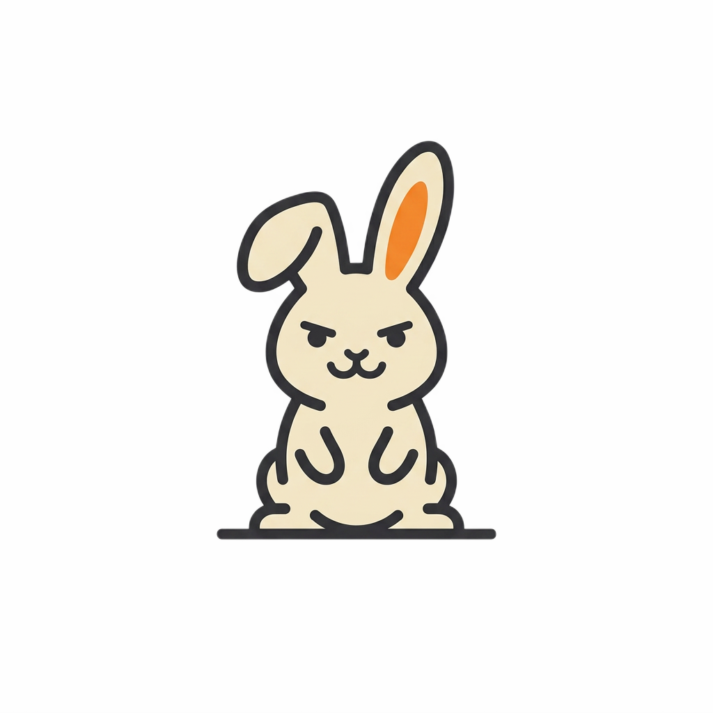 Signature Bunny Keychain