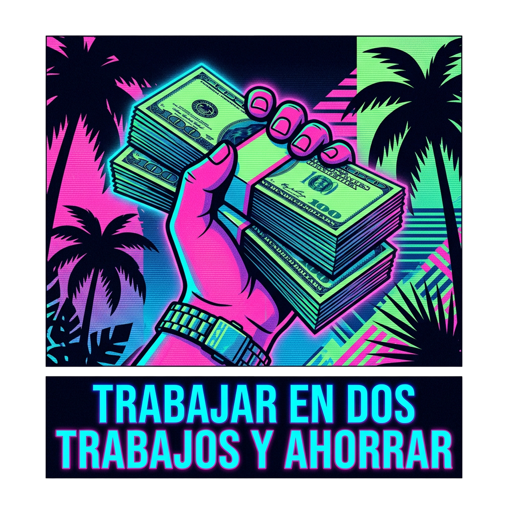 Trabajar en dos trabajos y ahorrar