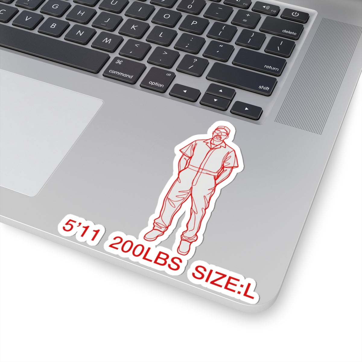 5'11 200LBS SIZE:L