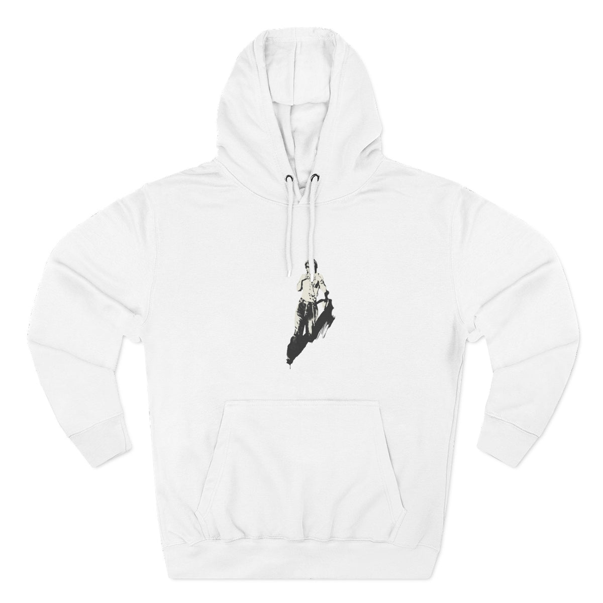 Three-Panel Fleece Hoodie