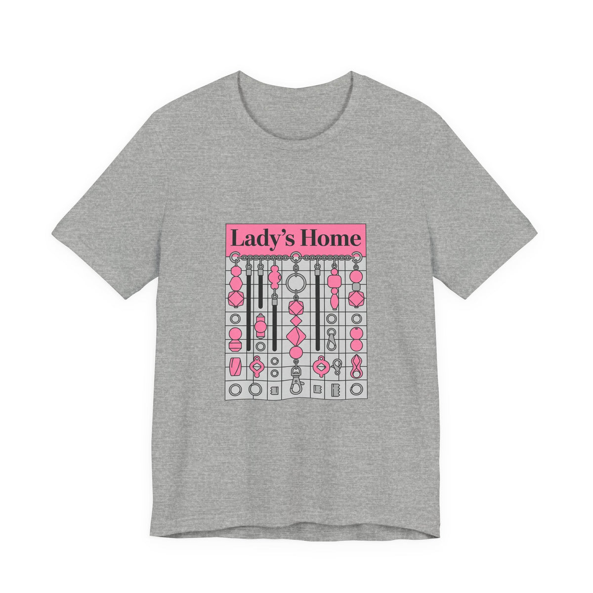 Lady's Home Pink and Black