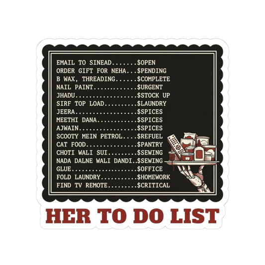 Her To Do List
