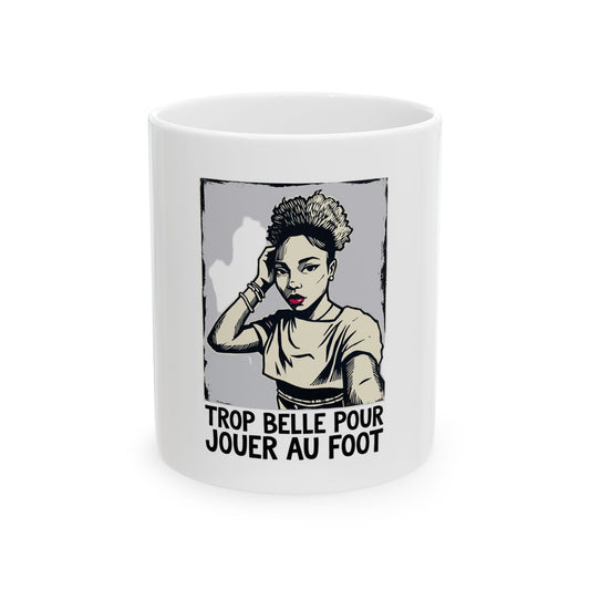 Trop belle pour jouer au foot