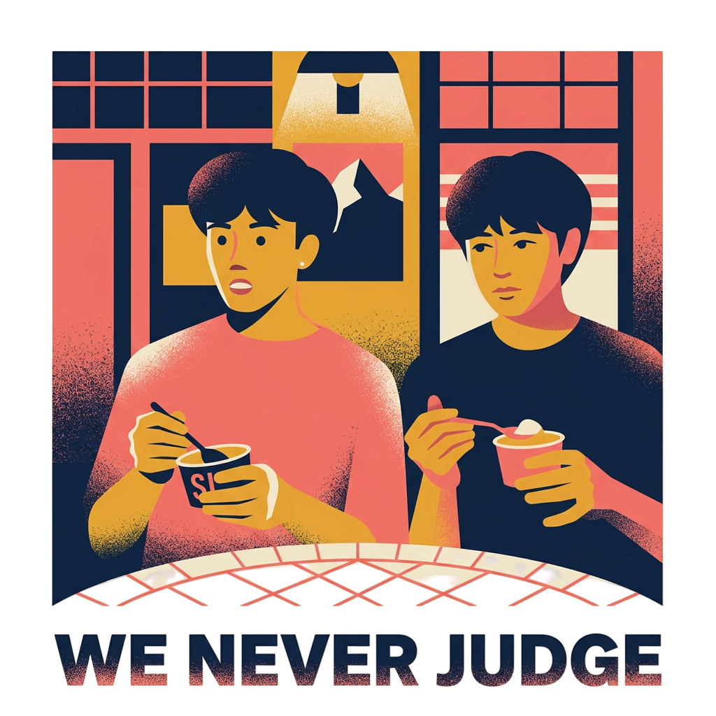 We never judge