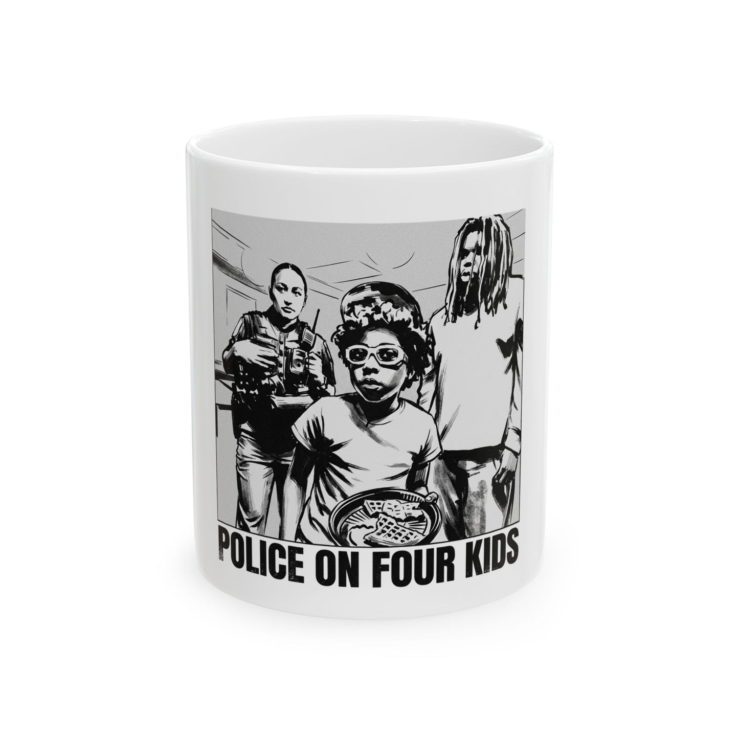 Police On Four Kids