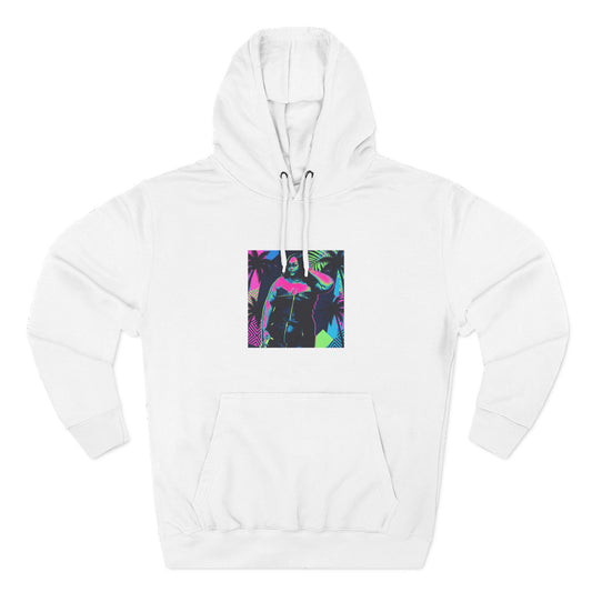 Three-Panel Fleece Hoodie