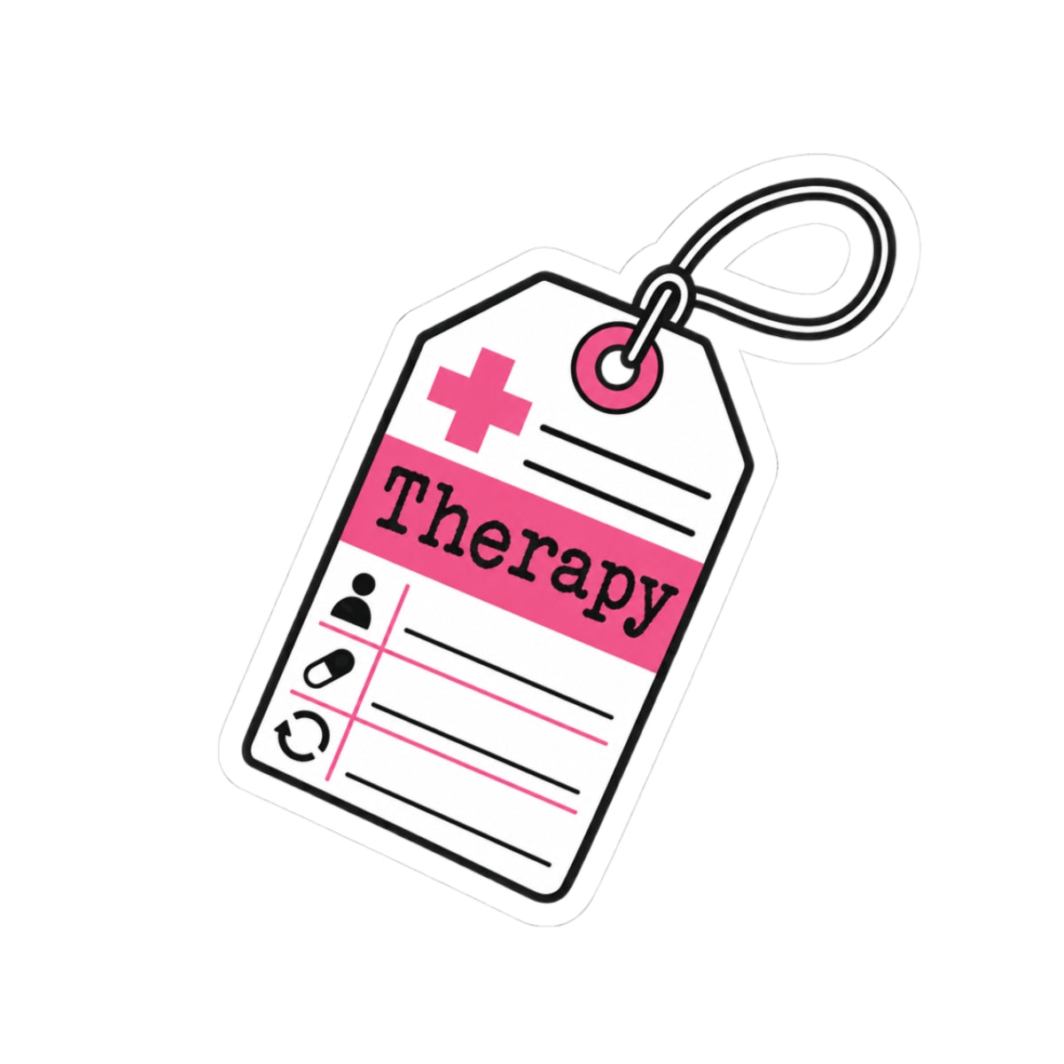 Retail Therapy Prescription Tag