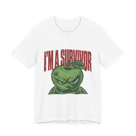 Apple Character 'I'm a Survivor'