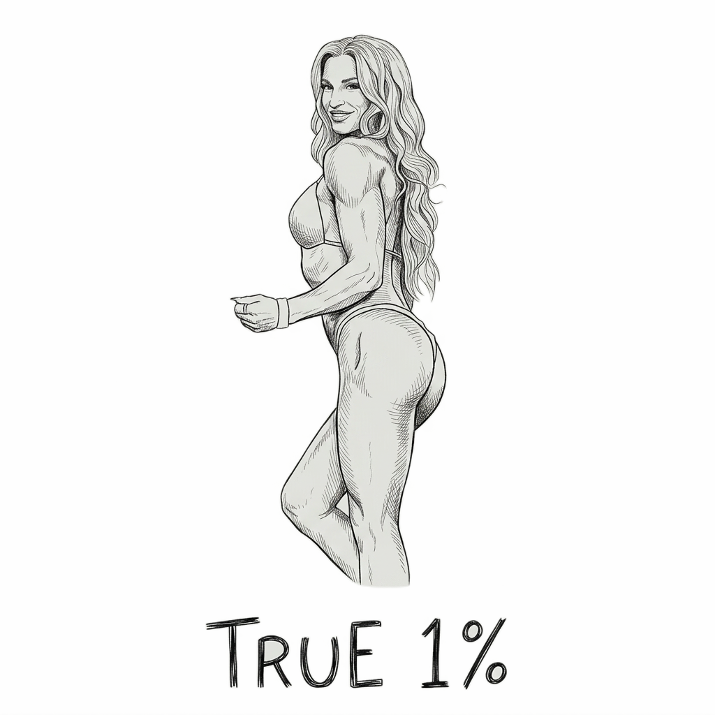 True 1%