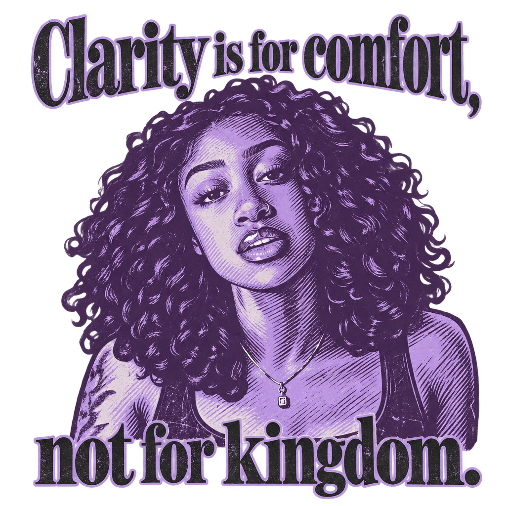 Clarity is for Comfort