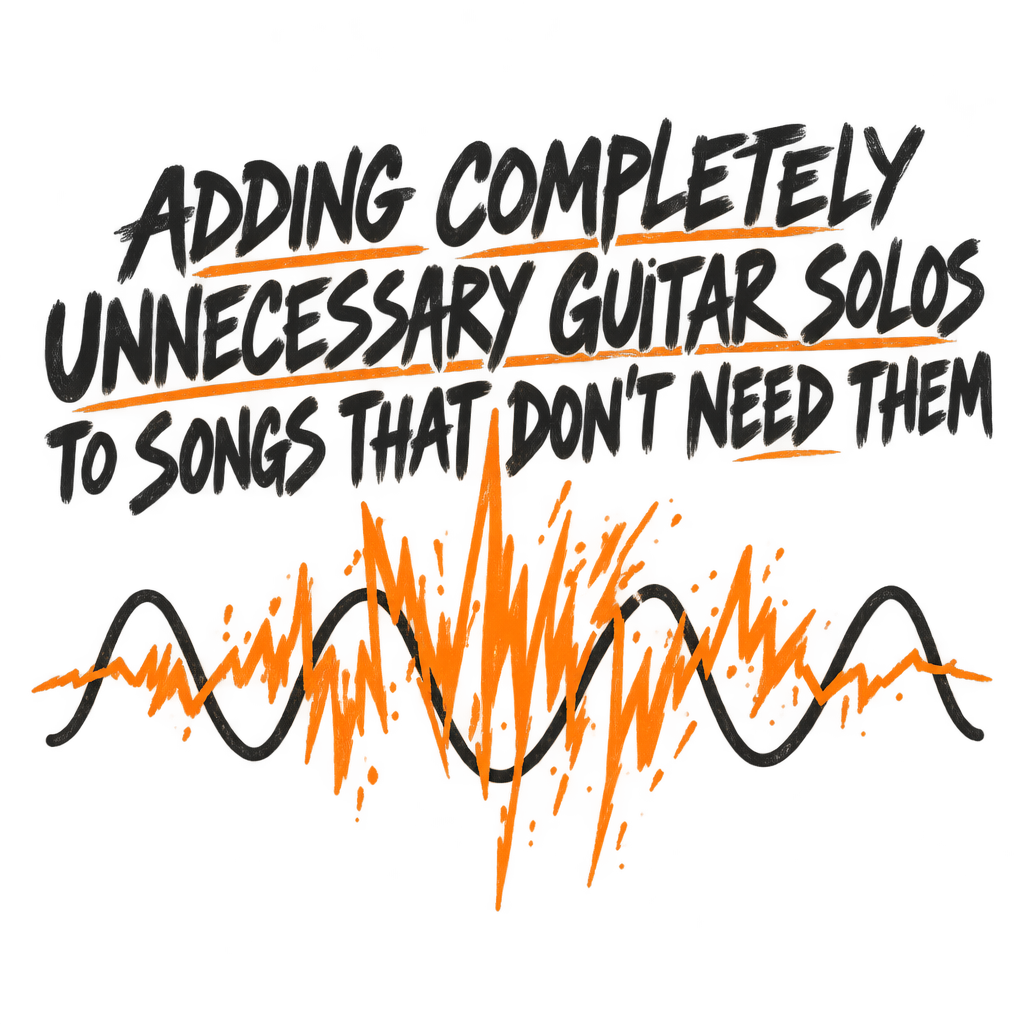 Unnecessary Guitar Solo Waveform