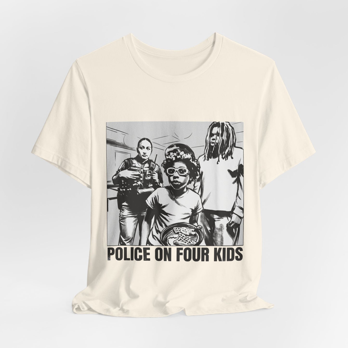Police On Four Kids