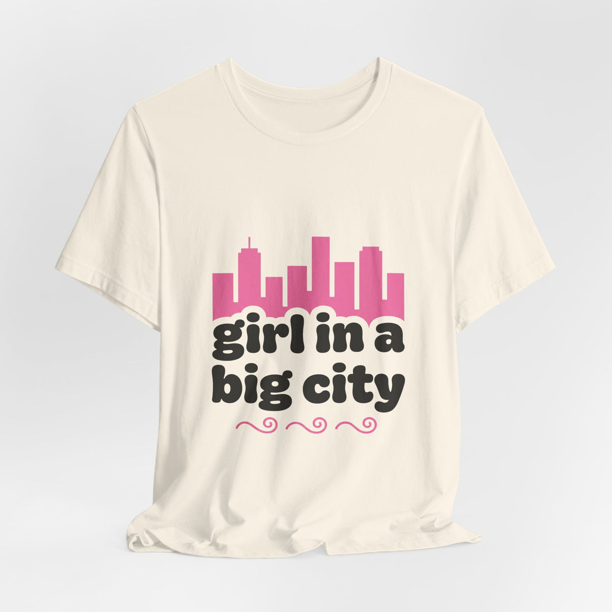 girl in a big city