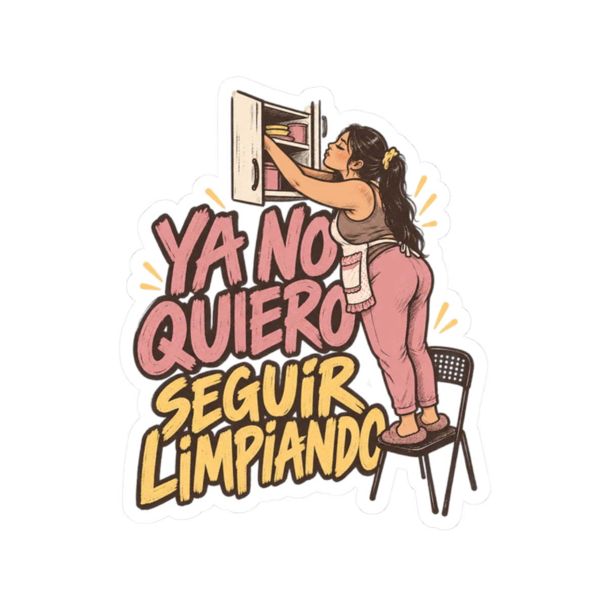 Ya no quiero seguir limpiando