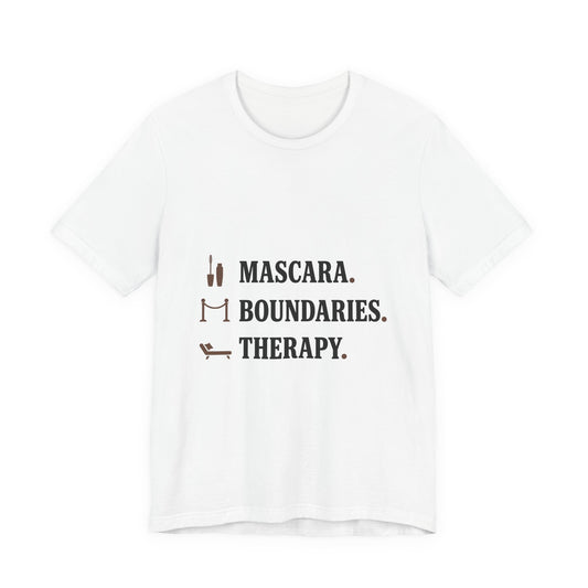 Mascara. Boundaries. Therapy.