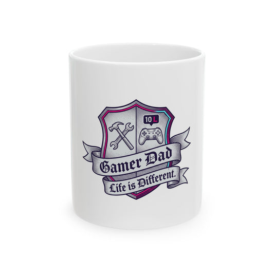 Gamer Dad Coat of Arms