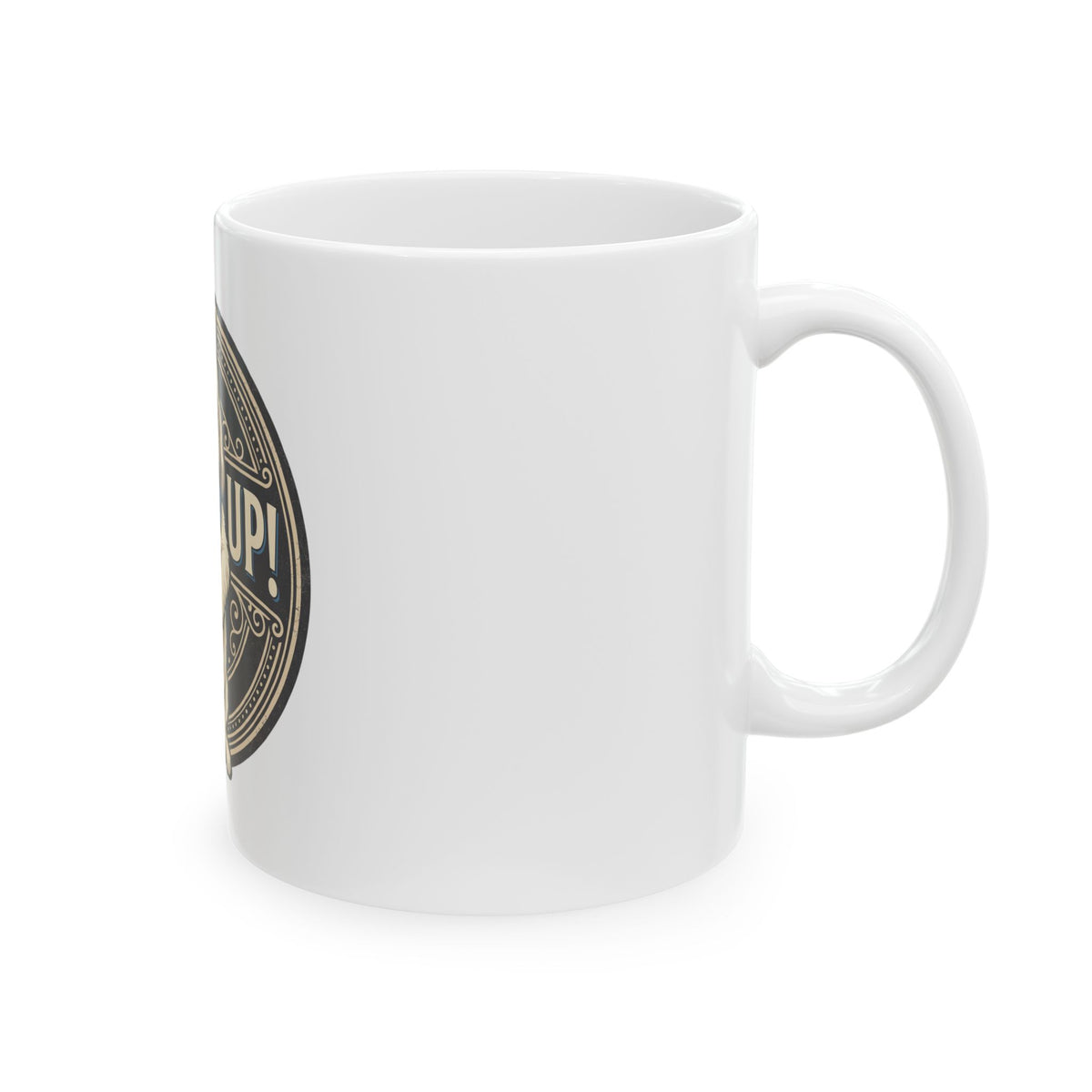GET UP! — Vintage Badge