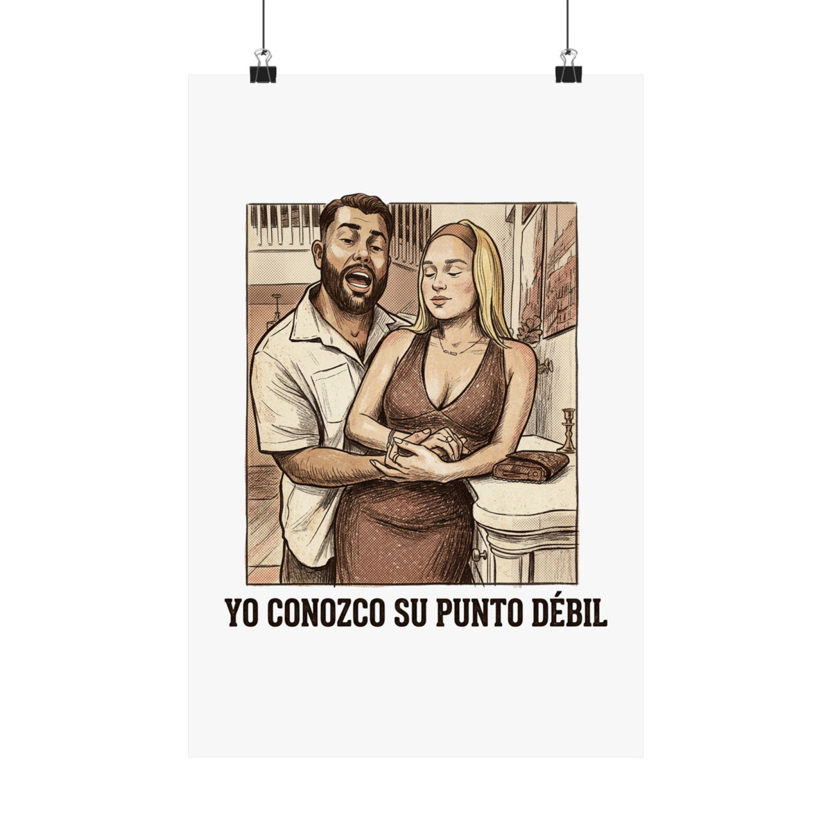 Yo conozco su punto débil