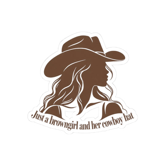 Browngirl and Her Cowboy Hat