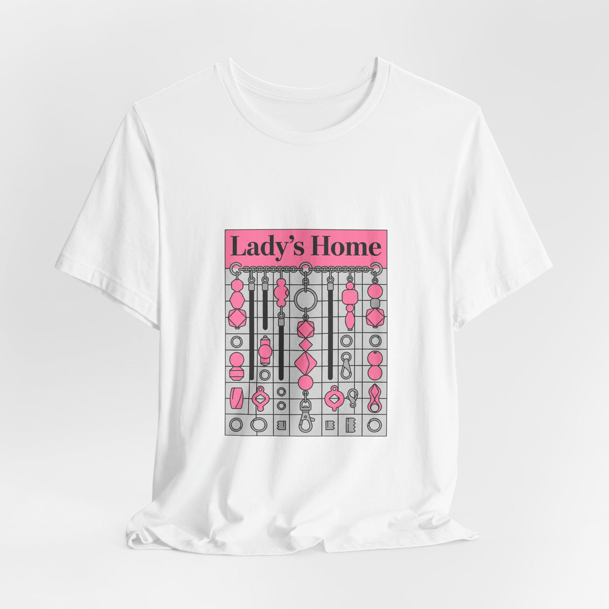 Lady's Home Pink and Black