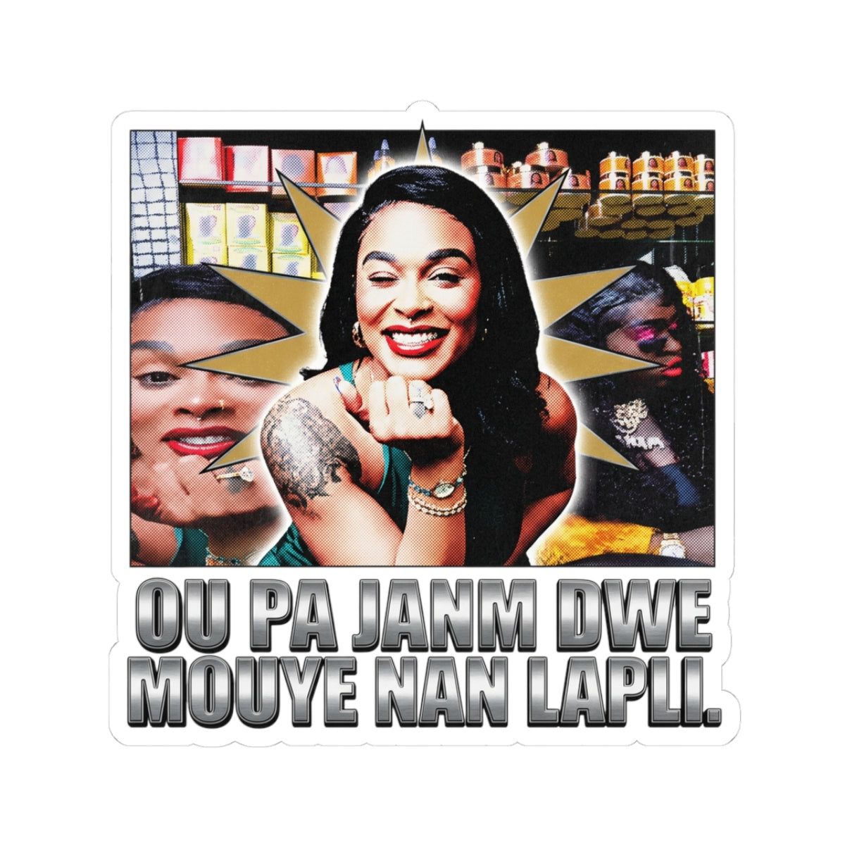 Ou pa janm dwe mouye nan lapli.