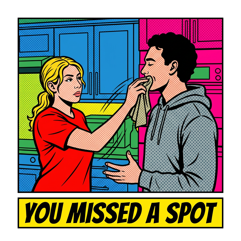 YOU MISSED A SPOT