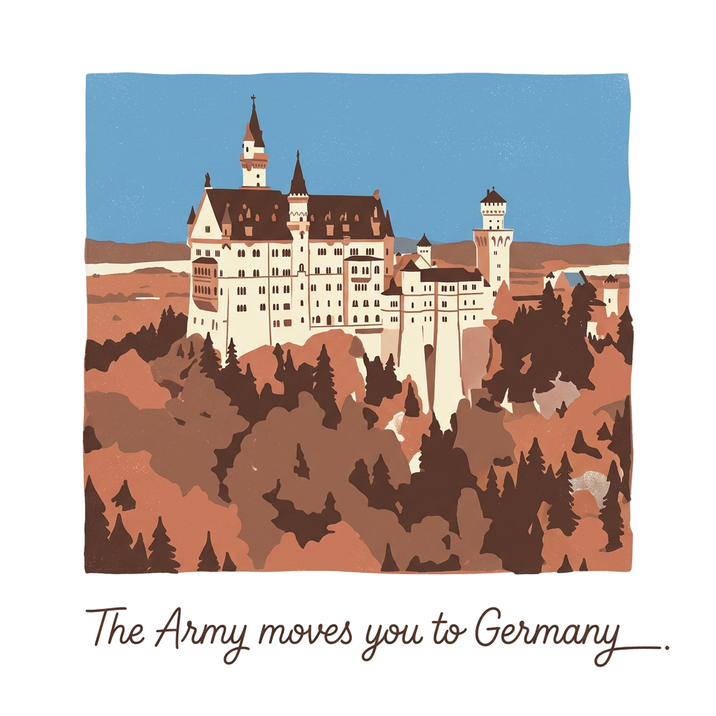 The Army moves you to Germany