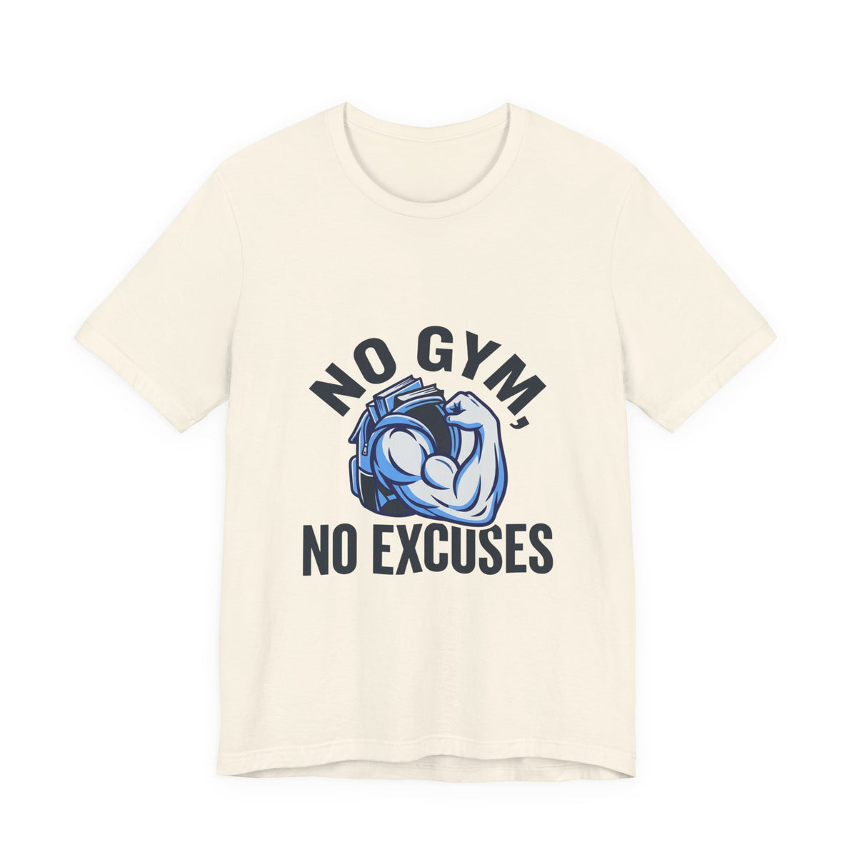 No Gym, No Excuses Backpack Curl