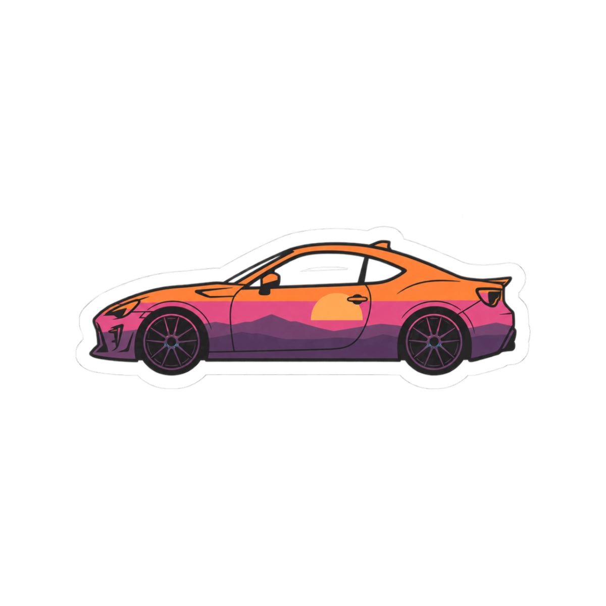 Sunset Drive Silhouette