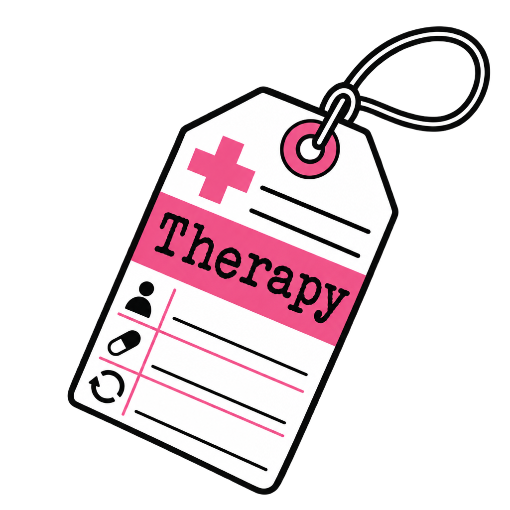 Retail Therapy Prescription Tag