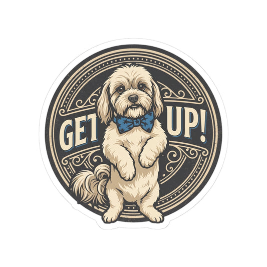 GET UP! — Vintage Badge
