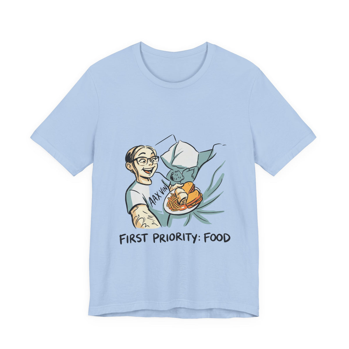 first priority: food