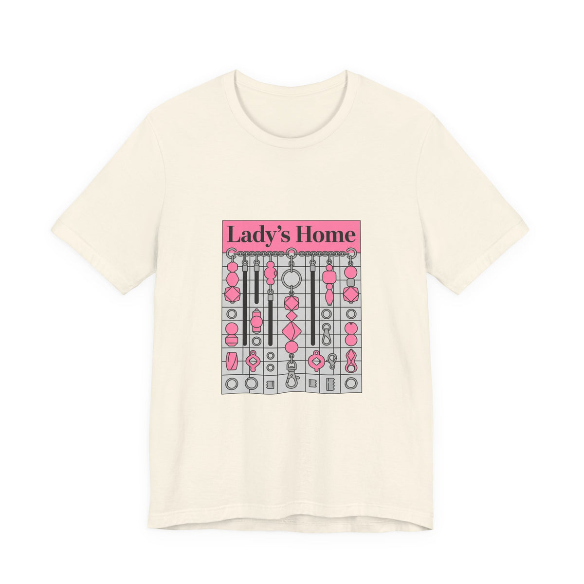 Lady's Home Pink and Black