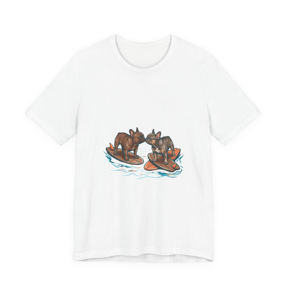 Surfing French Bulldogs